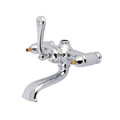 Aqua Vintage Wall Mount Clawfoot Tub Faucet Body Only, Polished Chrome AET100-1